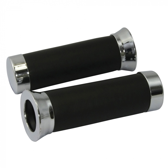 Bike It Grips Foam And Chrome 25mm