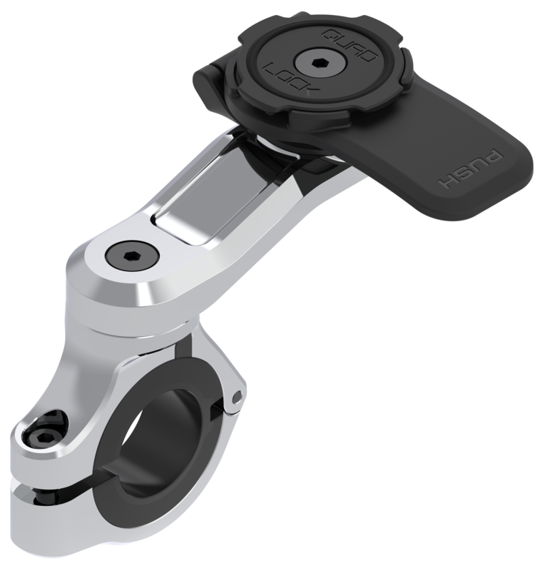 QUAD LOCK Pro Chrome Handlebar Mount