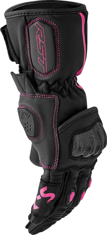RST S1 Ladies Gloves - Black/Pink