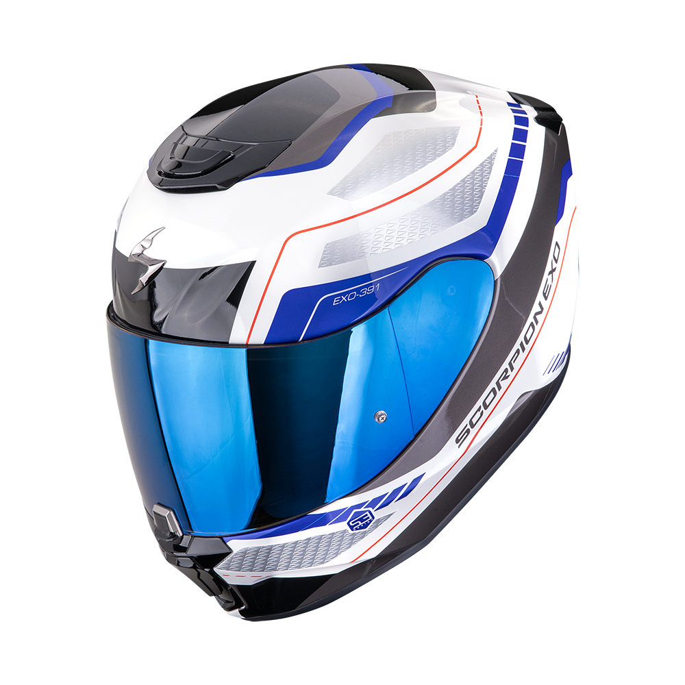 SCORPION EXO-391 LEO BLUE WHITE