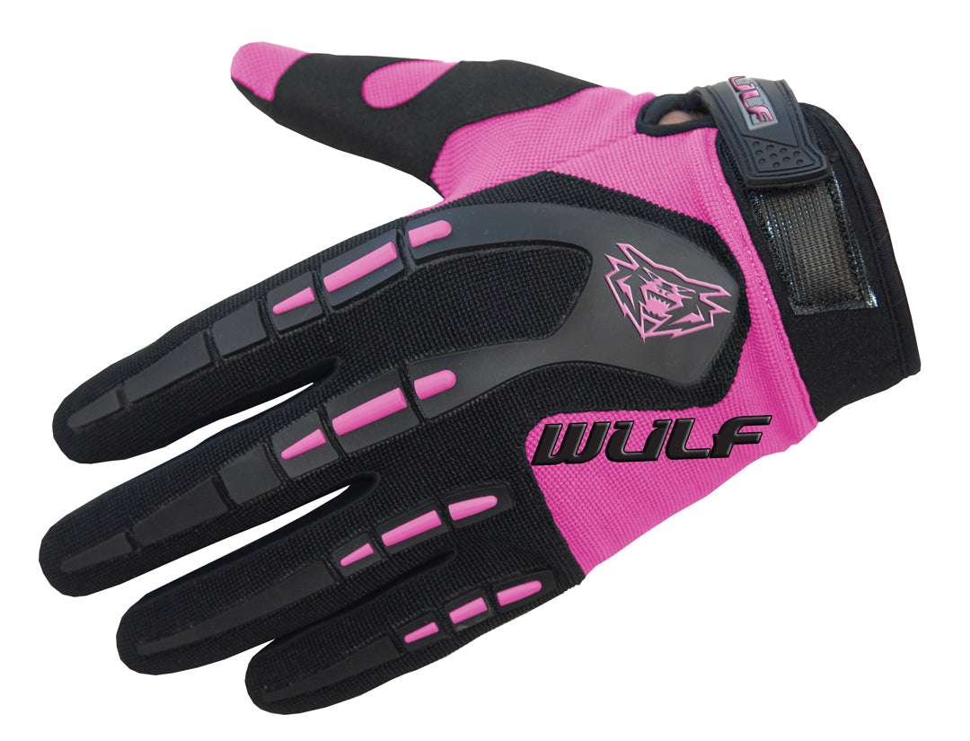 WULFSPORT ADULTS ATTACK GLOVES PINK