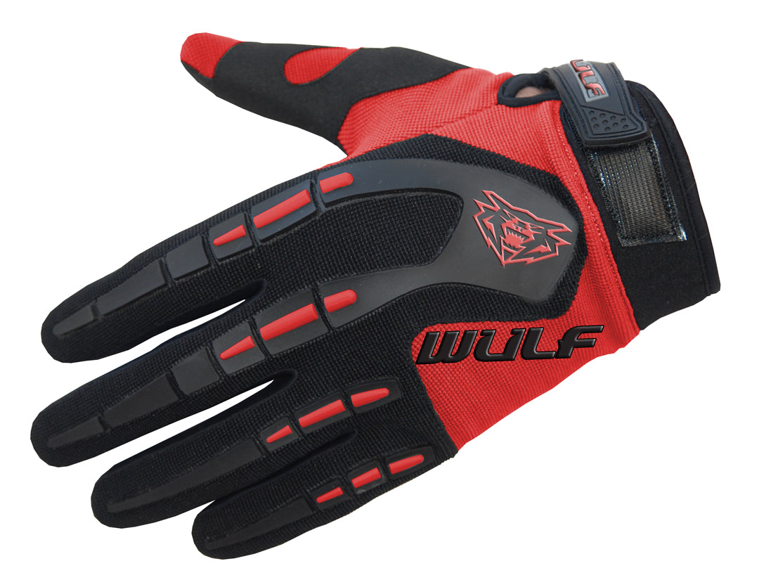 WULFSPORT KIDS ATTACK GLOVES RED