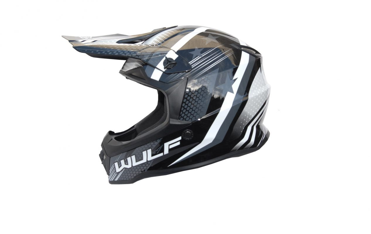 WULFSPORT ADULT ICONIC HELMET (BLACK)