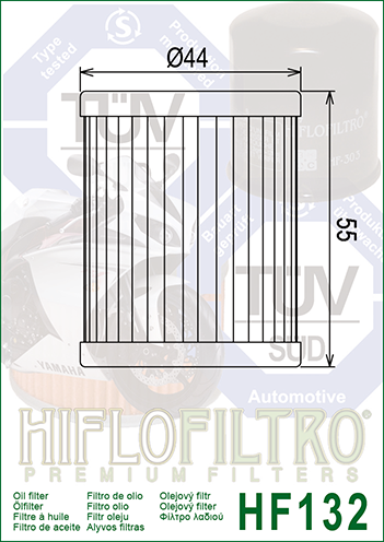 Hiflo HF132 Oil Filter