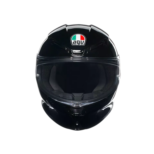 AGV K6-S Solid Gloss Black