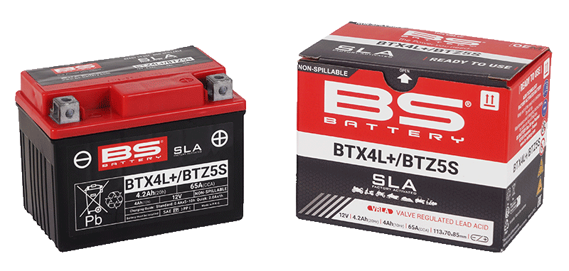 BS BATTERY BTX4L/BTZ5S SLA
