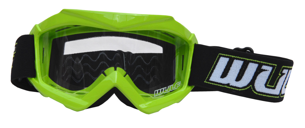 Wulfsport Youth Tech Goggle Green