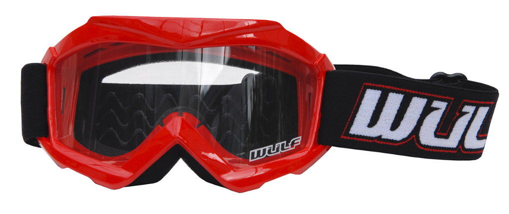 Wulfsport Youth Tech Goggle Red