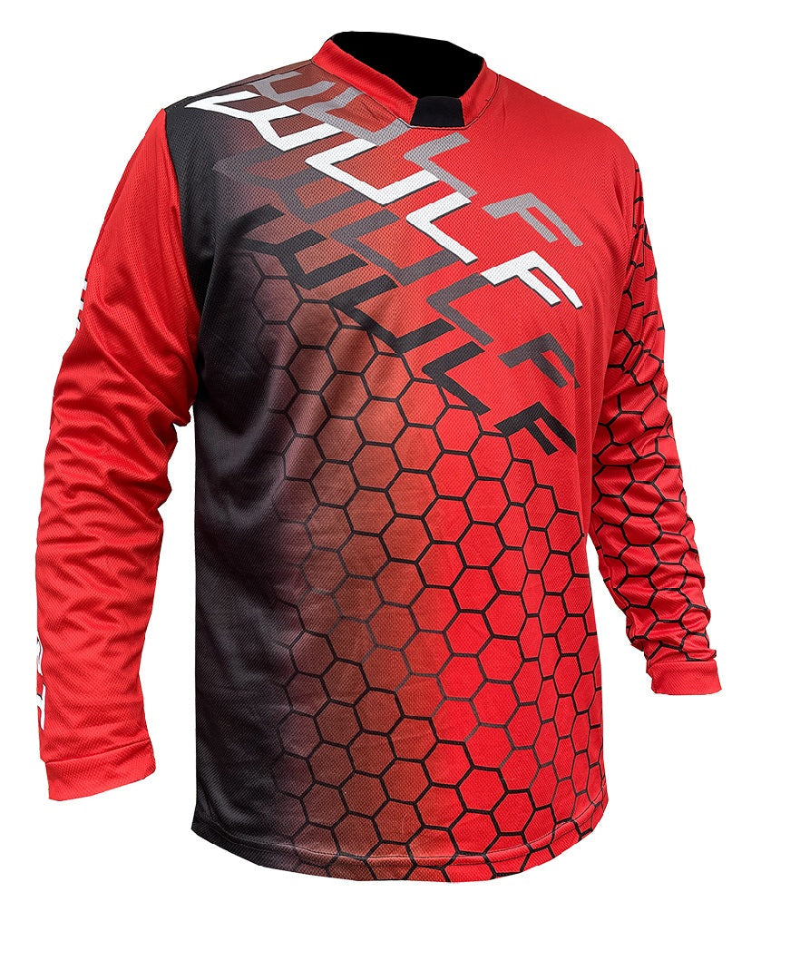 WULFSPORT CONNECT RACE SHIRT RED