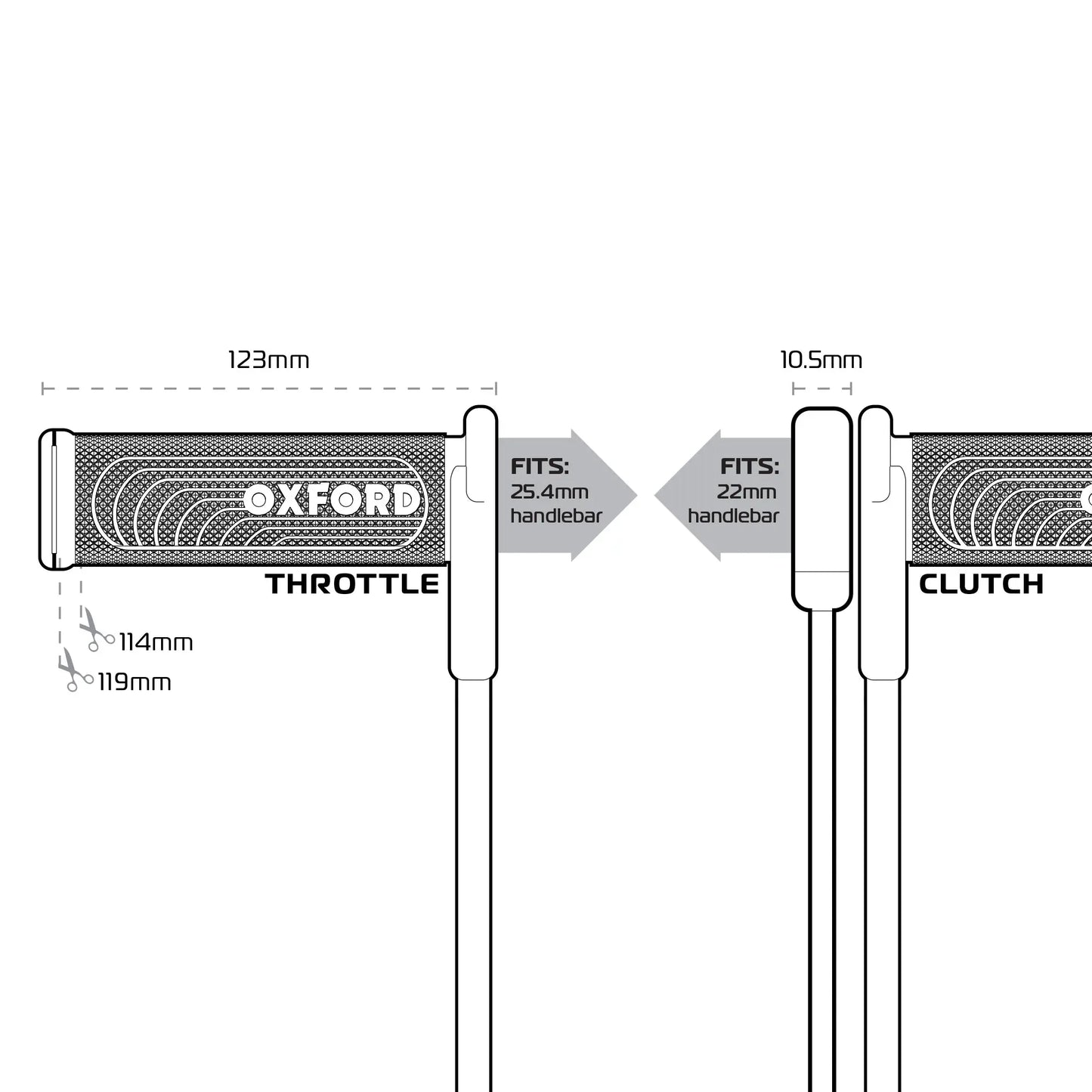 Oxford HotGrips Advanced Integrated - Sports