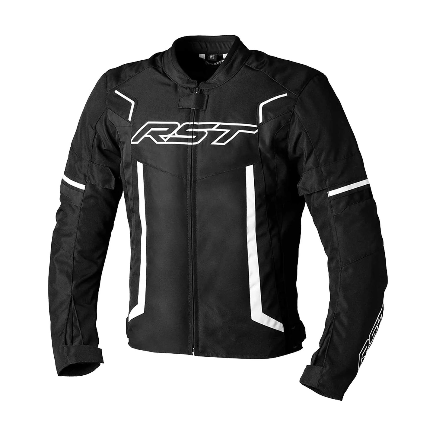 RST Pilot Evo CE Mens Textile Jacket (BLACK/WHITE)