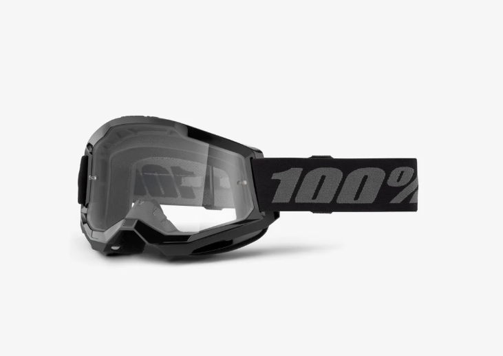 100% Strata 2 Goggle Black