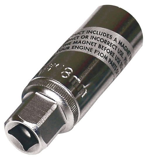 Bike It 18mm Magnetic Spark Plug Socket 3/8"