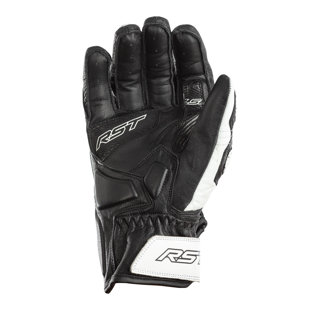 RST Ladies Stunt 3 CE Women Gloves Leather/Textile - White