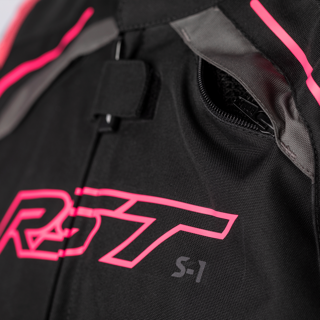 RST S1 CE Ladies Textile Jacket (Pink)