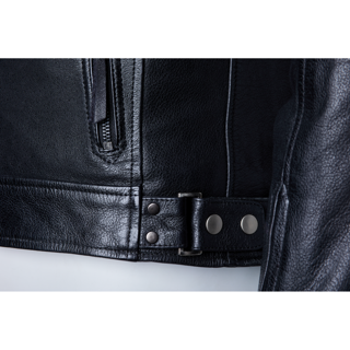 RST IOM TT HILLBERRY 2 CE MENS LEATHER JACKET (BLACK)