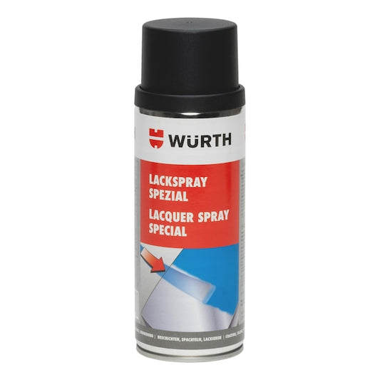 Wurth Matt Black Heat Resistant Paint 650c 400ML