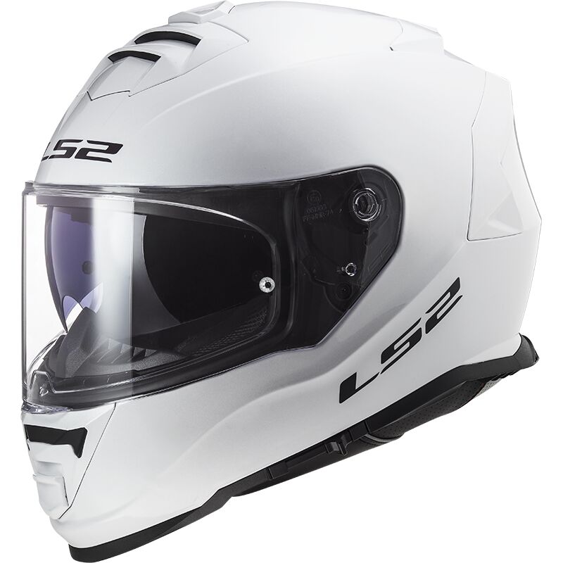LS2 FF800 STORM II (SOLID GLOSS WHITE)