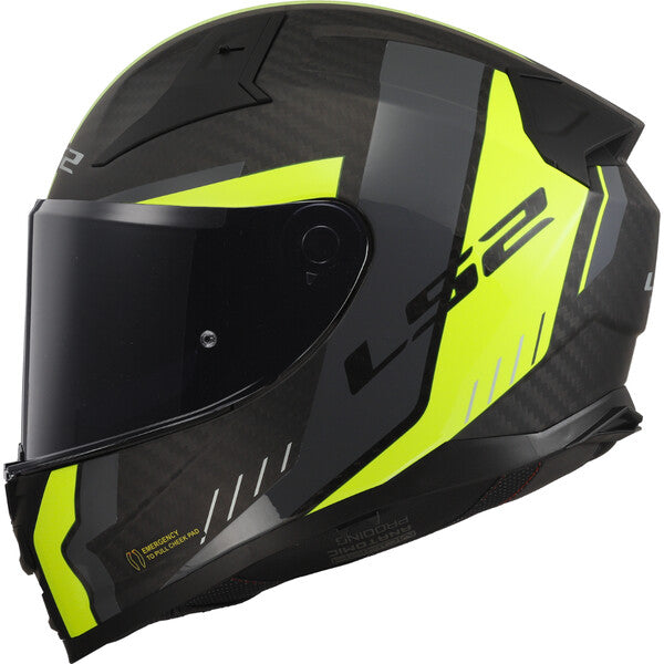 LS2 FF811 VECTOR II GRID MATT FLUO YELLOW