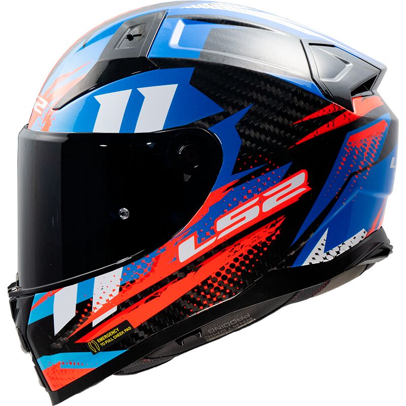 LS2 FF811 VECTOR II C TANTIC RED BLUE