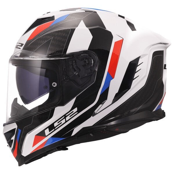 LS2 FF818 Storm III (Sporty White Blue Red)