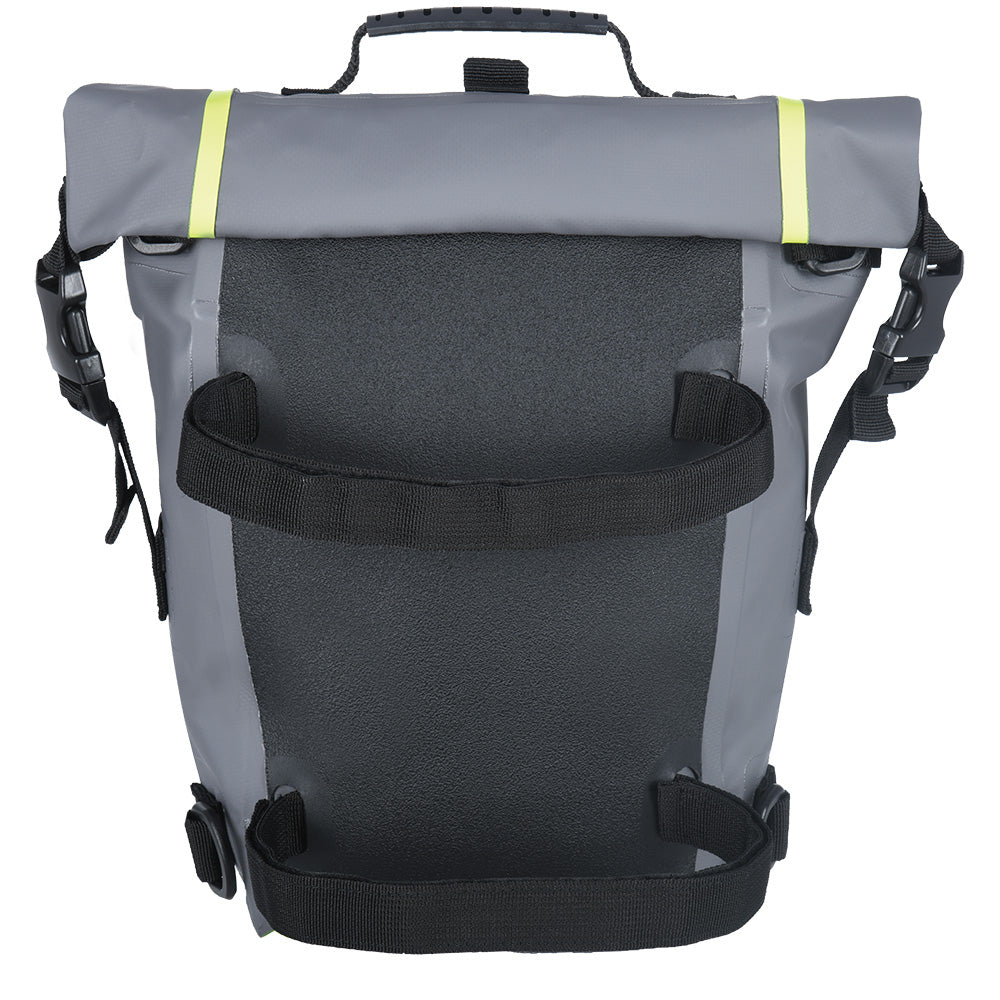 Oxford Aqua T8 Tail Bag - Black/Grey/Fluo