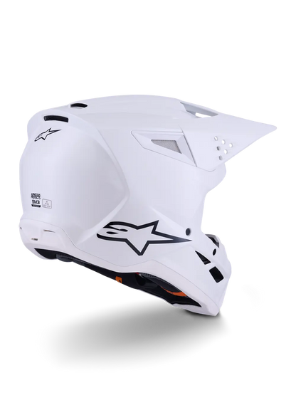 Alpinestars SM3 Solid Helmet White