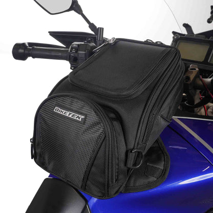 BikeTek Midi Magnetic Tank Bag with Flip Out Phone Pouch