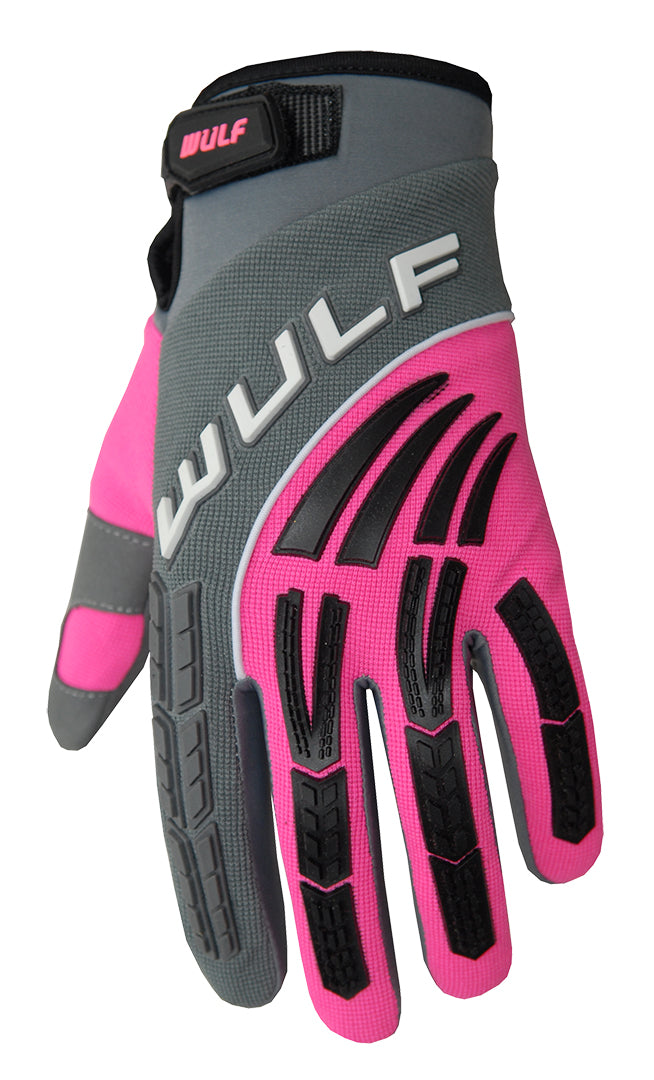 WULFSPORT ADULTS SHADOW GLOVES PINK
