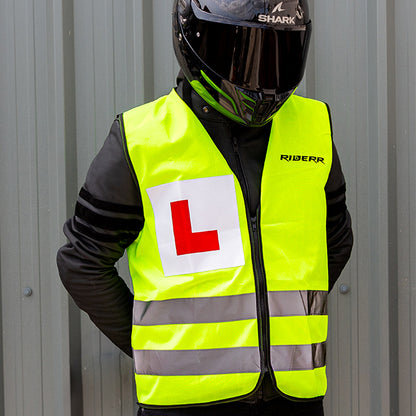 RIDERR HI VIS L PLATE VEST
