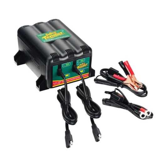 Battery Tender® 2-Bank, 1.25 AMP 12V Battery Charger