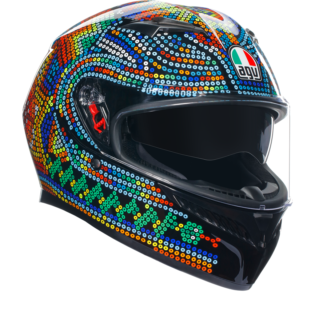 AGV K3 Rossi Winter Test 2018 ECE 22.06
