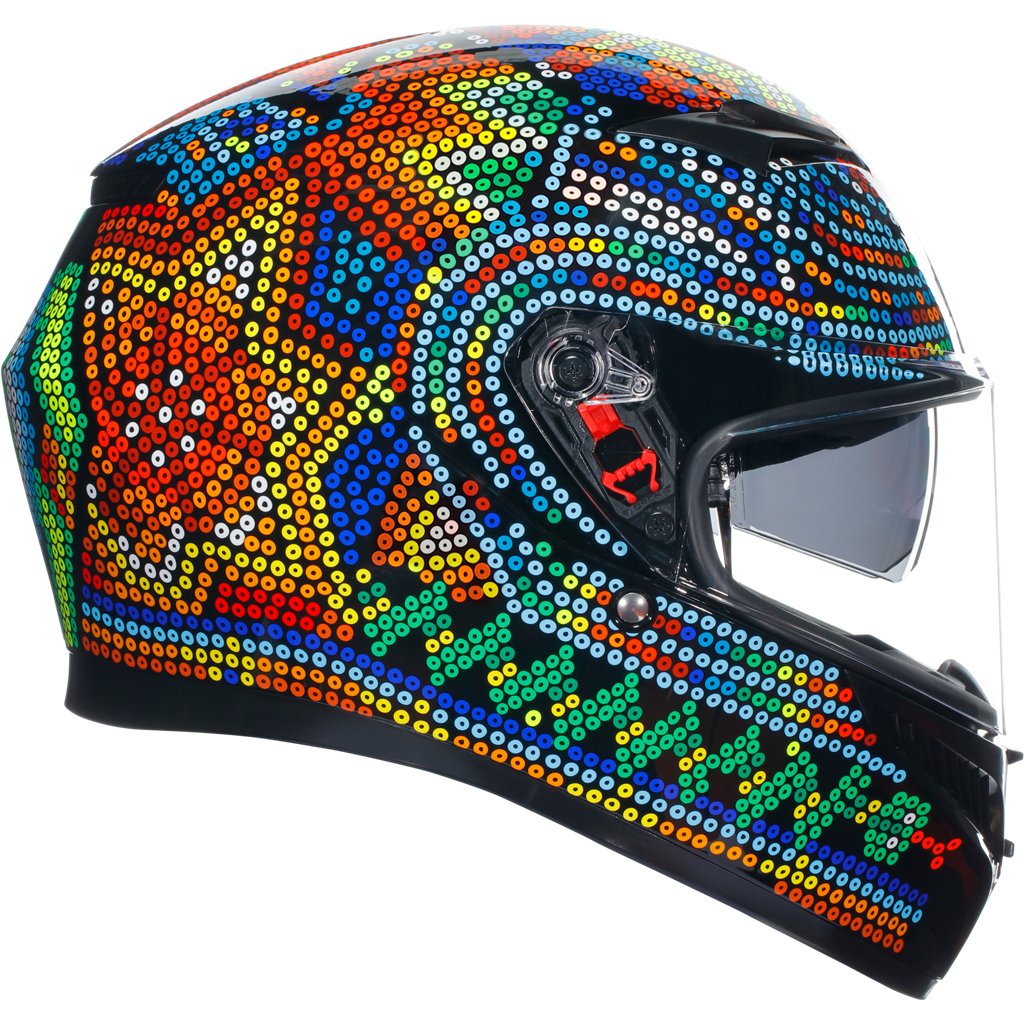 AGV K3 Rossi Winter Test 2018 ECE 22.06