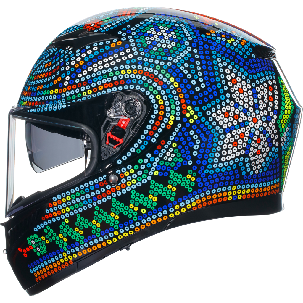 AGV K3 Rossi Winter Test 2018 ECE 22.06
