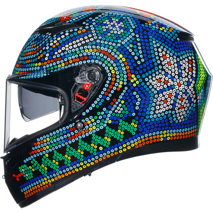 AGV K3 Rossi Winter Test 2018 ECE 22.06