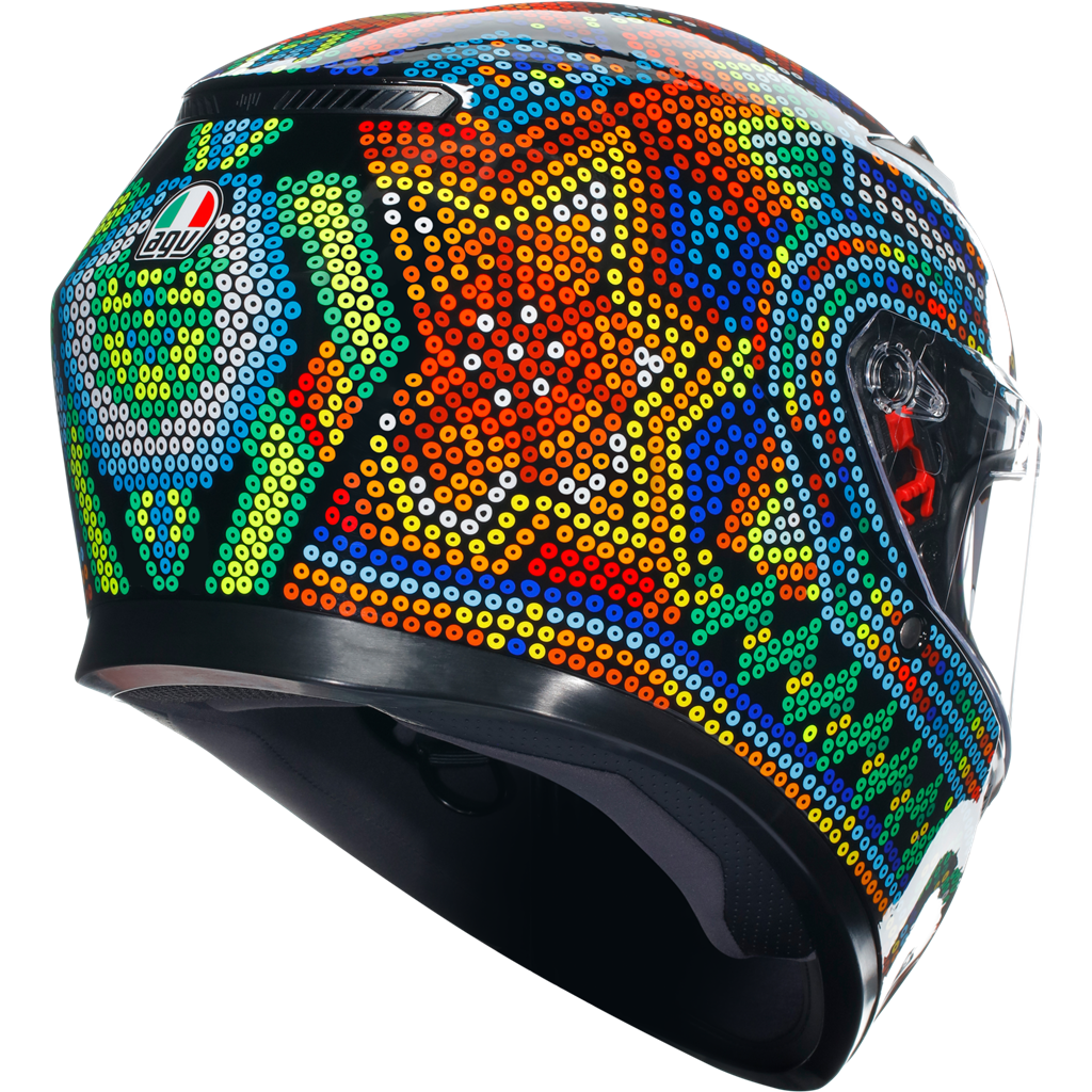 AGV K3 Rossi Winter Test 2018 ECE 22.06