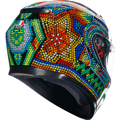 AGV K3 Rossi Winter Test 2018 ECE 22.06