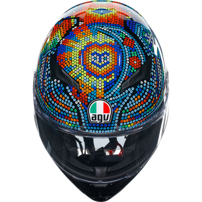 AGV K3 Rossi Winter Test 2018 ECE 22.06