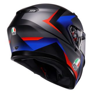 AGV K3 ECE 22.06 Striga - Black Blue Red
