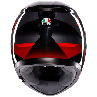 AGV K3 ECE 22.06 Striga - Black Grey Red