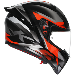 AGV K1-S Fastlap - Black Grey Red