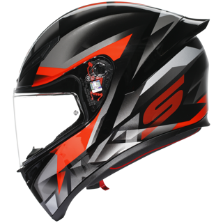 AGV K1-S Fastlap - Black Grey Red