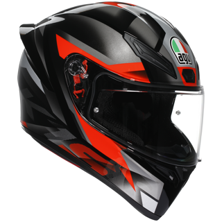 AGV K1-S Fastlap - Black Grey Red