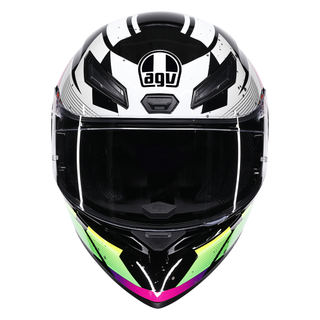 AGV K1-S Punkpulse - Black Purple Lime