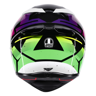 AGV K1-S Punkpulse - Black Purple Lime