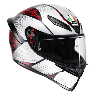 AGV K1-S Speedarmour - Matt Black Red