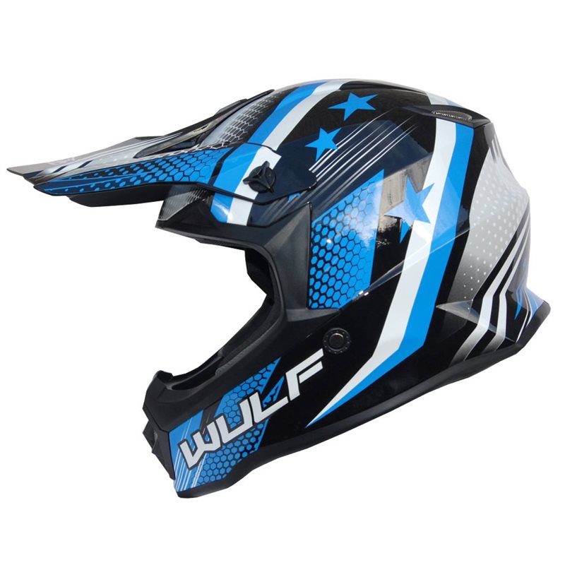 WULFSPORT ADULT ICONIC HELMET (BLUE)