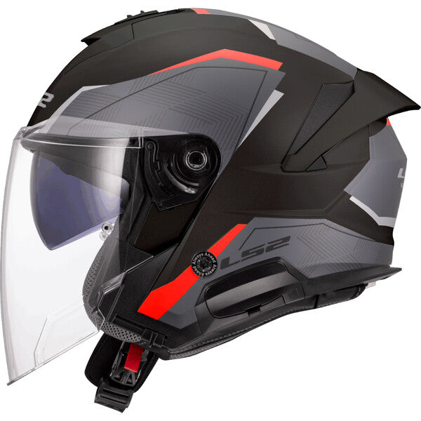LS2 OF618 VERSO II (BLACK/RED)