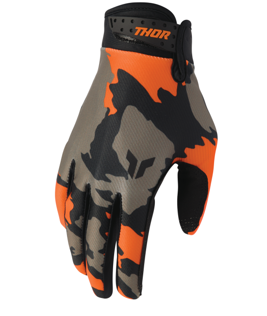 Thor Launchmode Hunter Gloves - Orange and Black