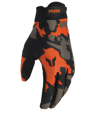 Thor Launchmode Hunter Gloves - Orange and Black